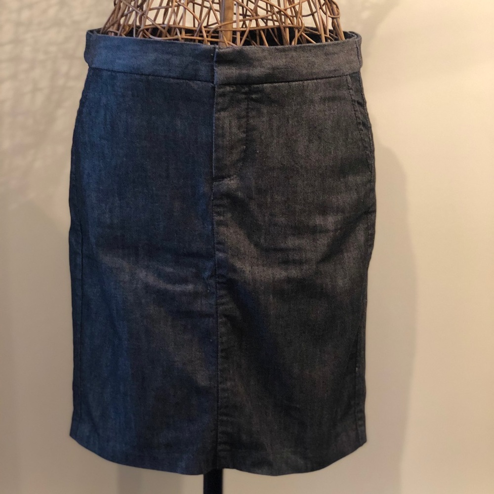 Gap Jean Above the Knee Skirt